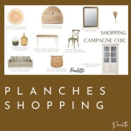 Planches Shopping Paulette