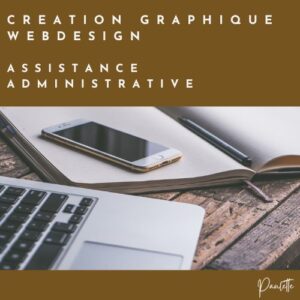 Création graphique et Webdesign ainsi qu'assistance administrative Paulette