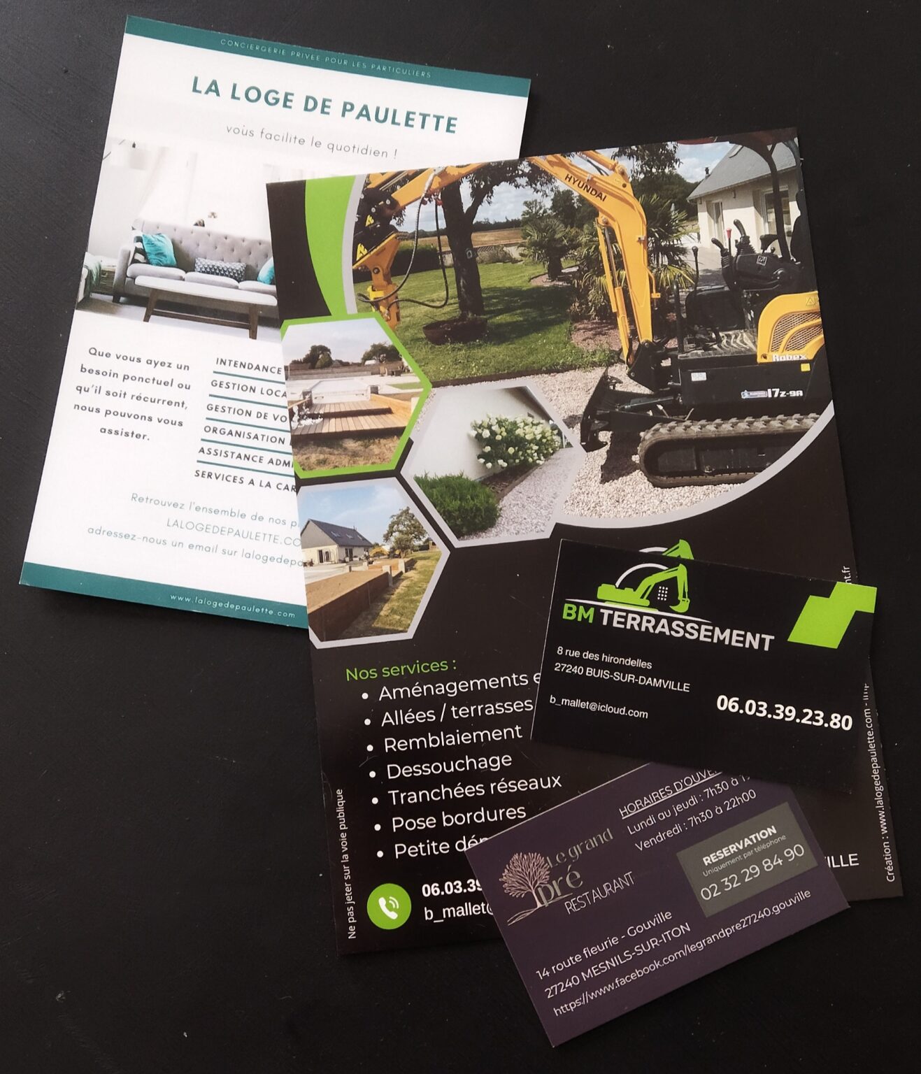 Paulette Création de flyers