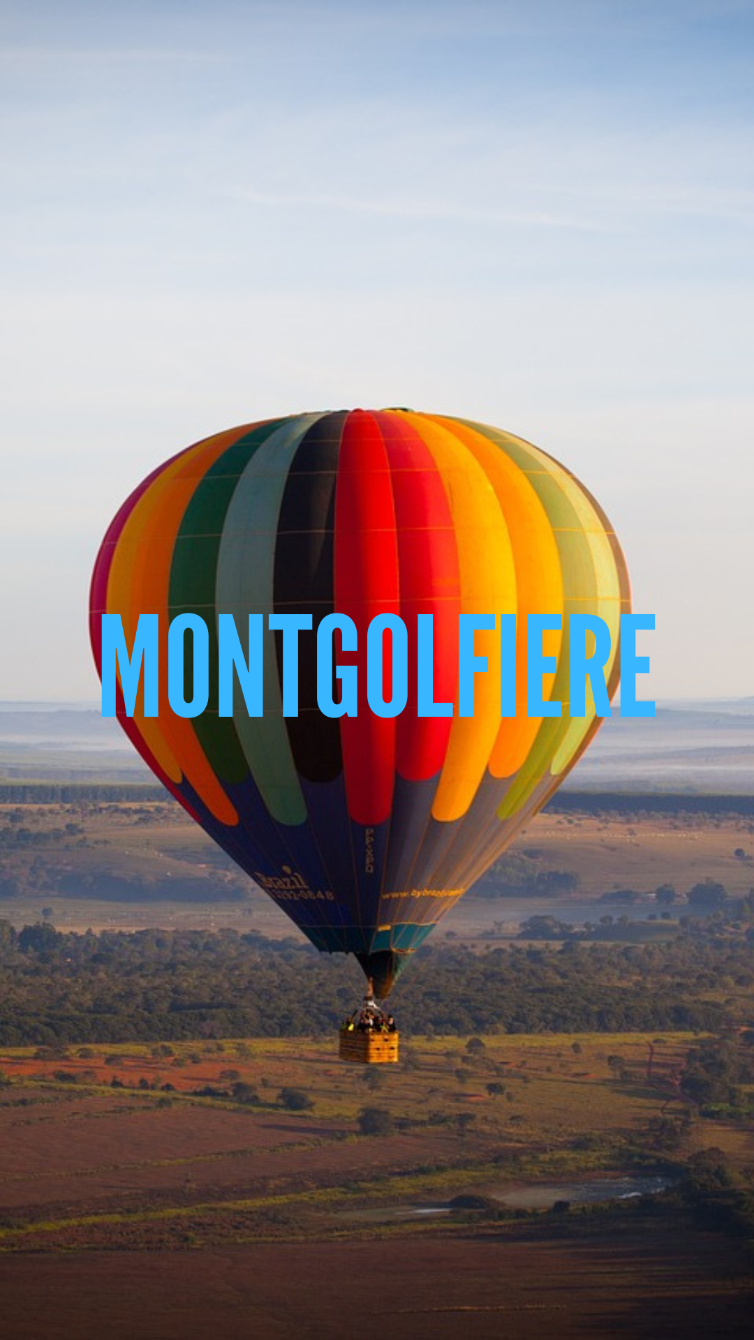 Vol en montgolfière