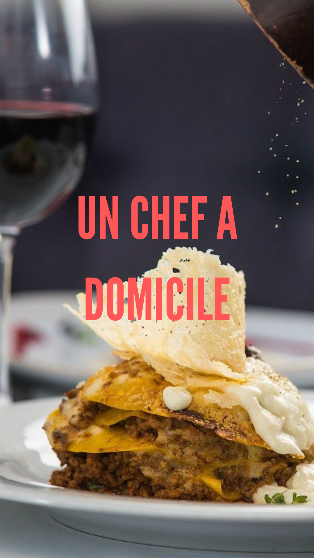 Un chef à domicile avec Paulette