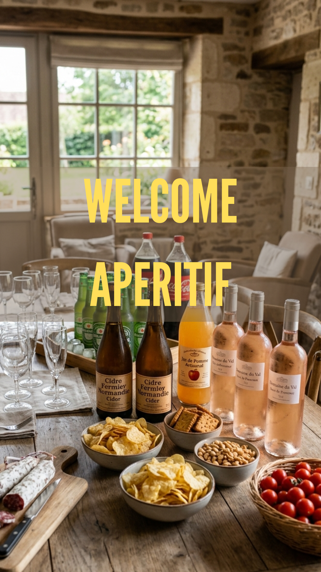 Welcome Aperitif pack