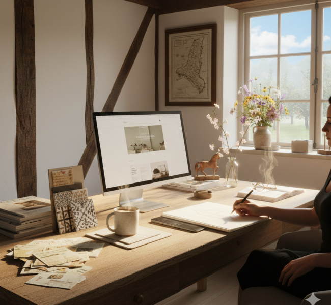 Paulette crée vos sites internet et vos supports publicitaires